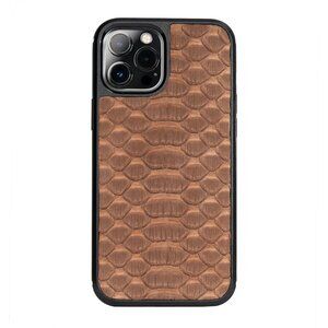 Timeless Style iPhone 12 Pro Max Case - Genuine Python Leather - Old Ganal